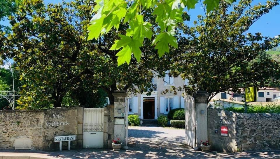 Hotel Restaurant La Desirade Saint-Désirat Exteriör bild
